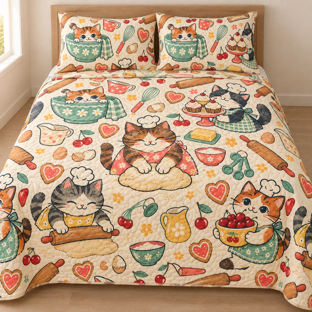 Whisk & Whisker Bakehouse Bedding Set