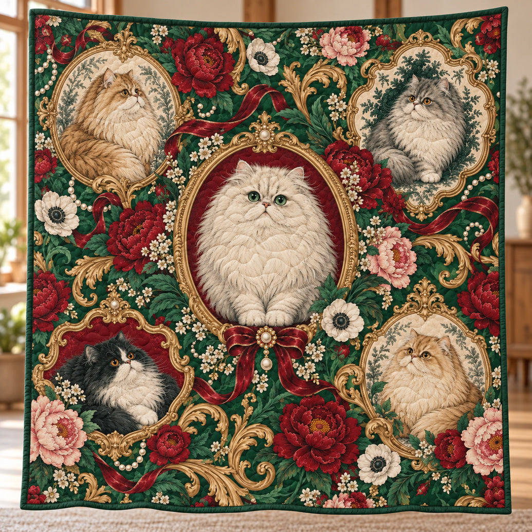 Persian Parlor Heirloom Quilt Blanket
