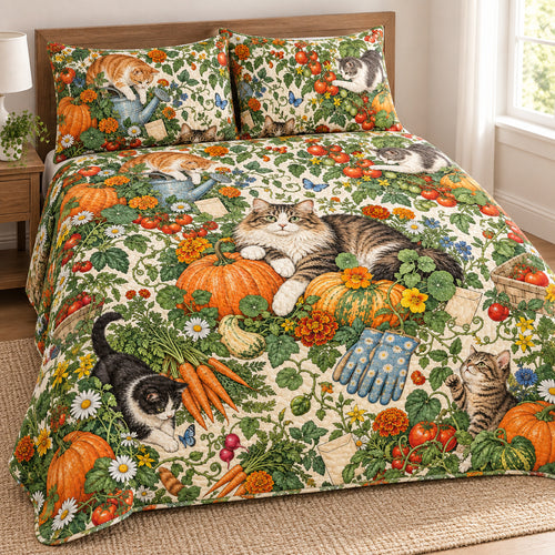 Harvest Garden Whiskers Bedding Set