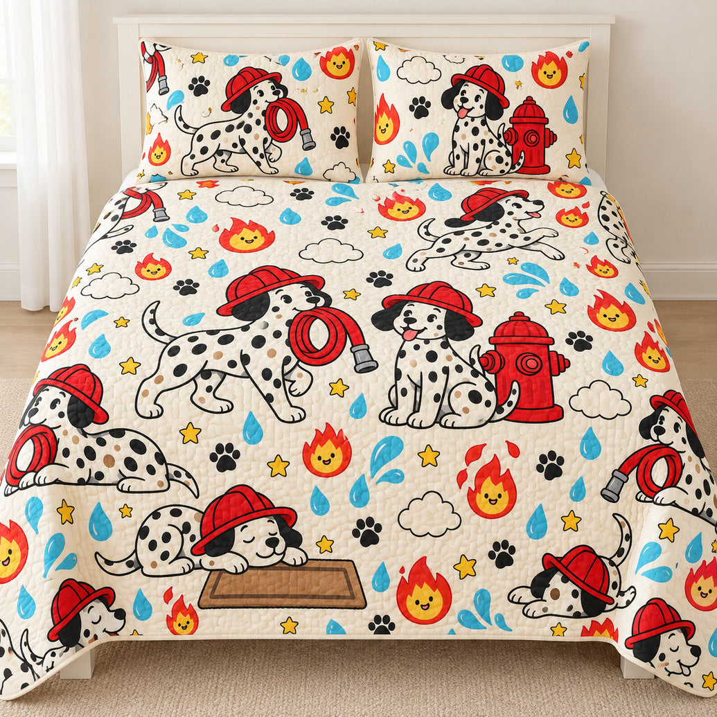 Spotty Station Pals Bedding Set