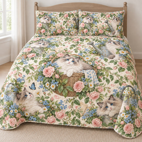 Ragdoll Rosewater Conservatory Bedding Set