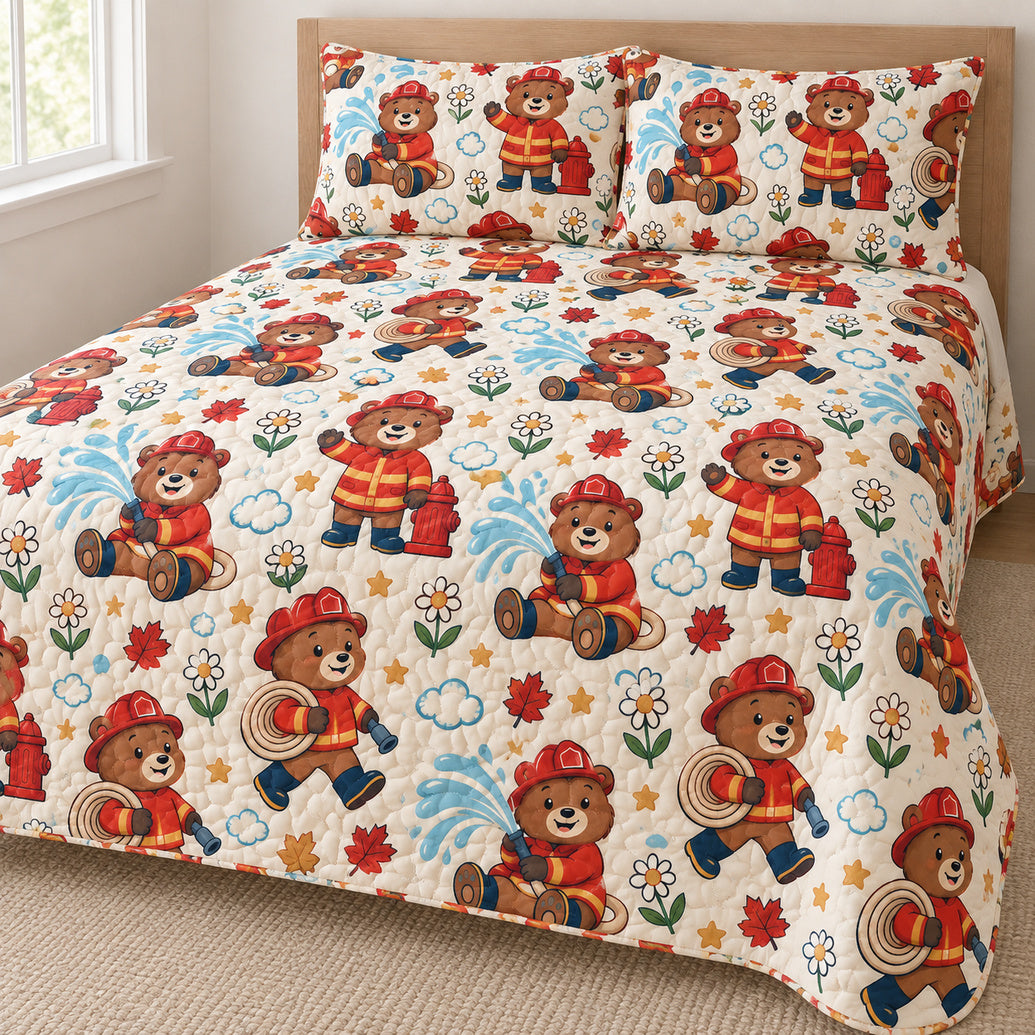 Honey Bear Hose Parade Bedding Set