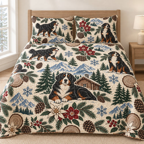 Bernese Fir-Lodge Reverie Bedding Set