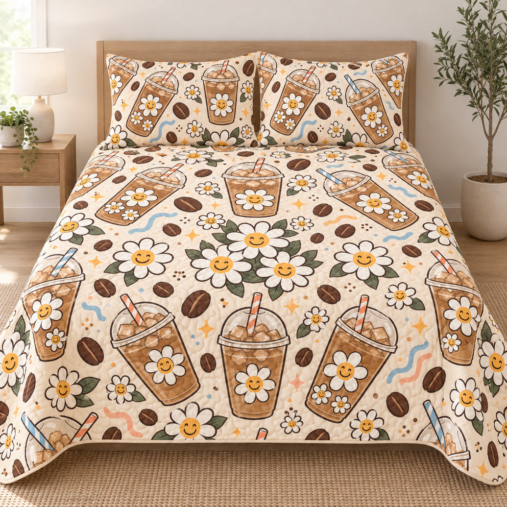 Iced Daisy Daydream Bedding Set