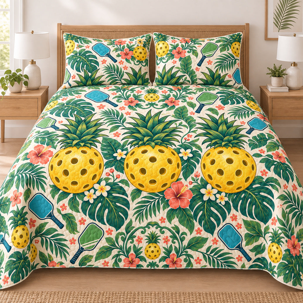 Pineapple Pop Serve Bedding Set