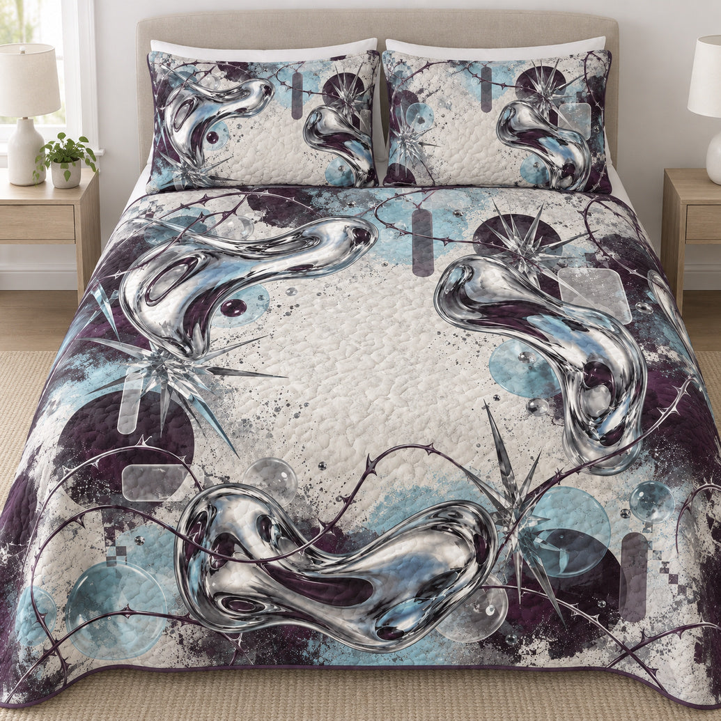 Mercury Geometry Static Bedding Set