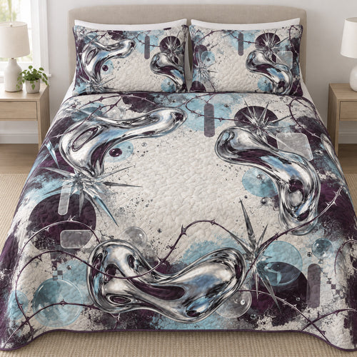 Mercury Geometry Static Bedding Set