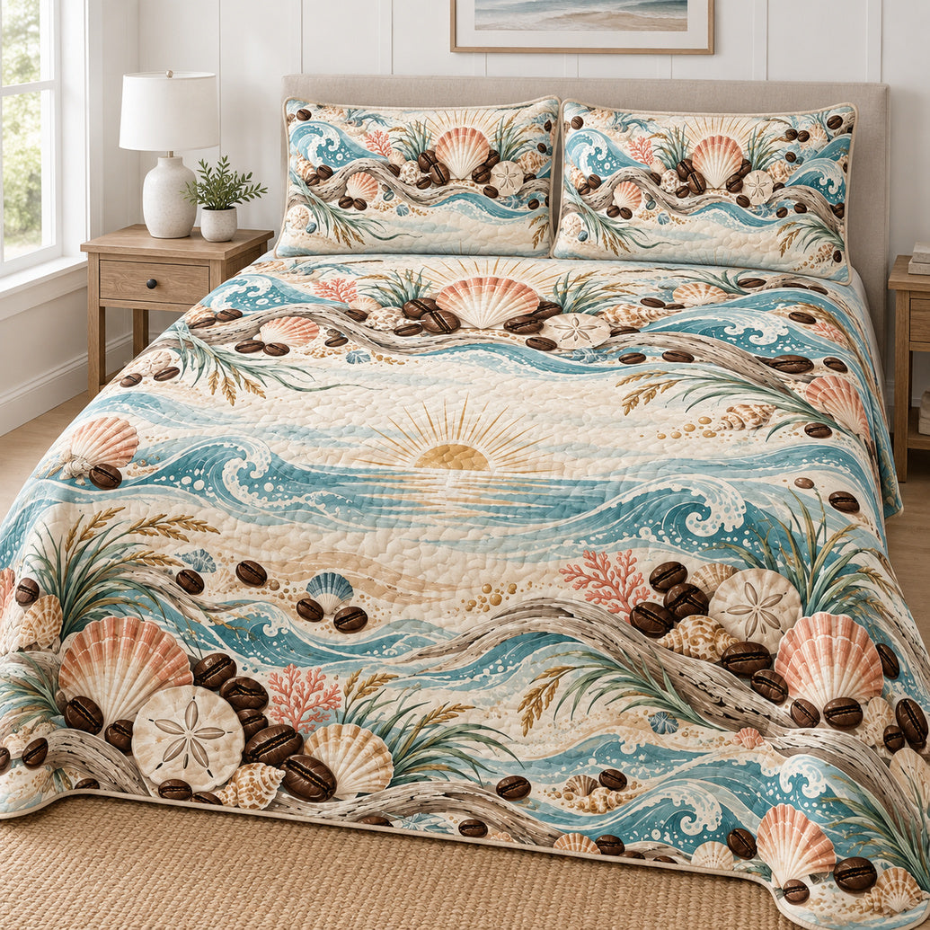 Sunrise Grounds Shoreline Bedding Set