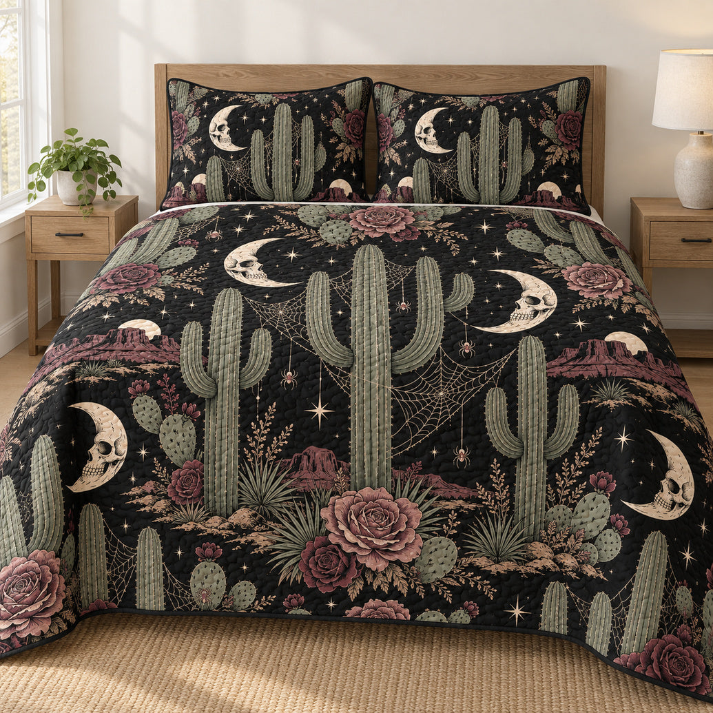 Saguaro Widow Garden Bedding Set
