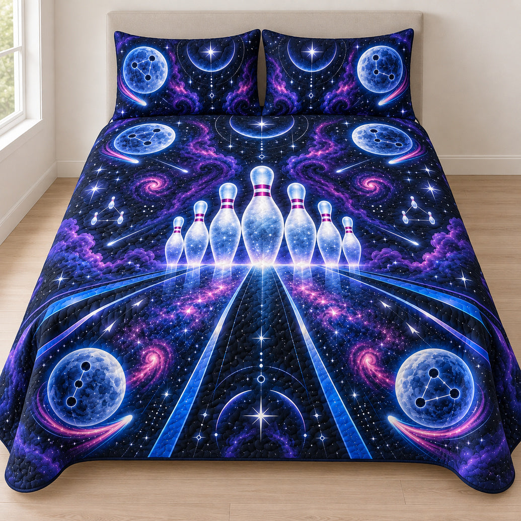 Nebula Night Lanes Bedding Set