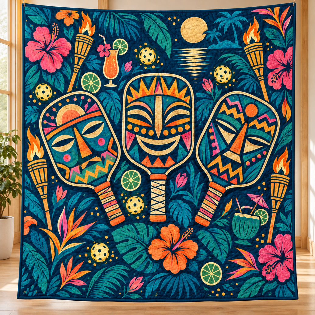 Midnight Island Rally Quilt Blanket