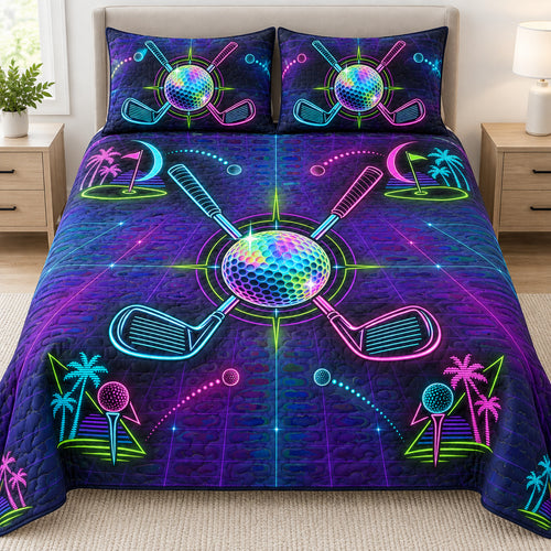 Signal Grid Fairway Bedding Set