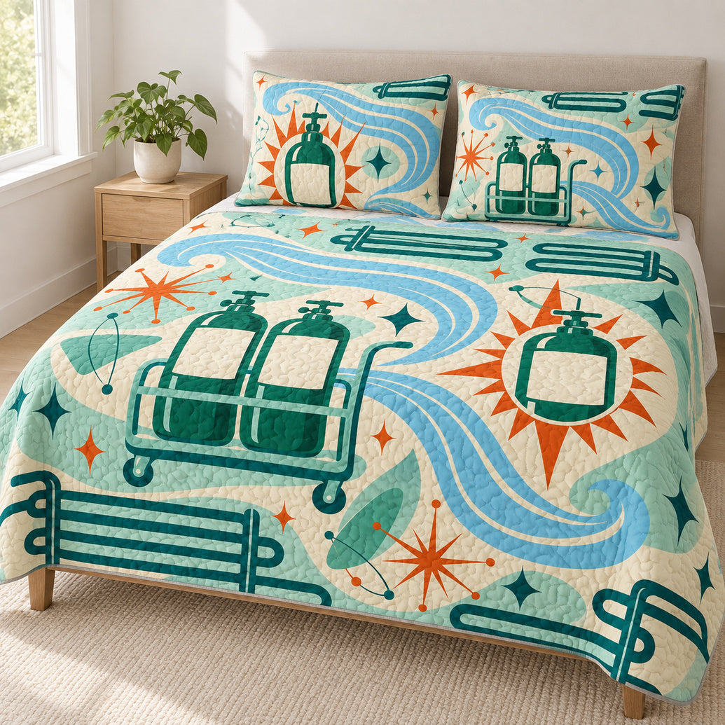 Cold Front Service Parade Bedding Set