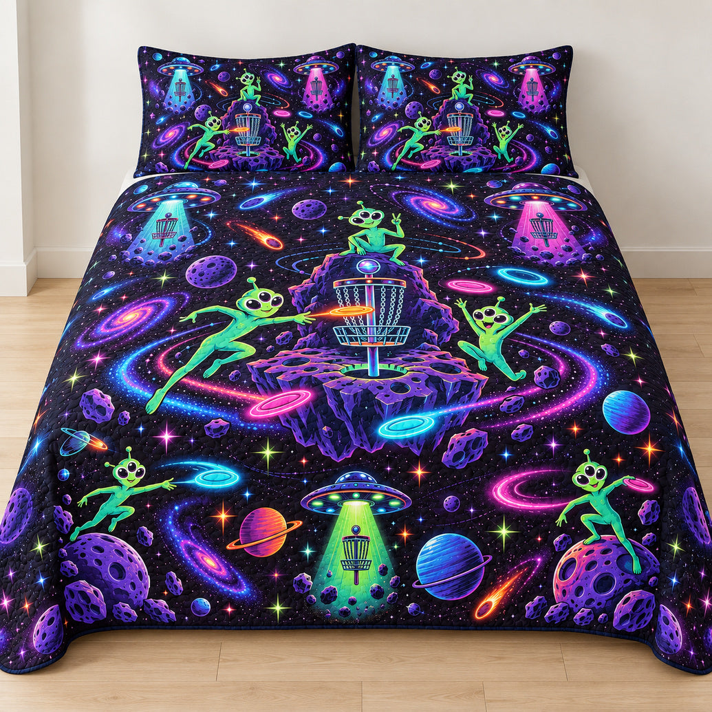 Cosmic Disc Catchers Bedding Set