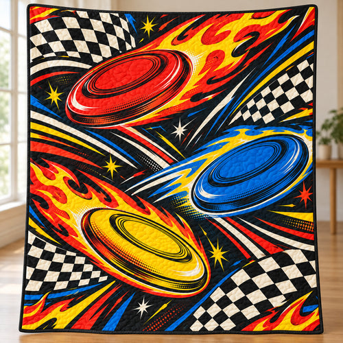 Fireline Disc Dash Quilt Blanket
