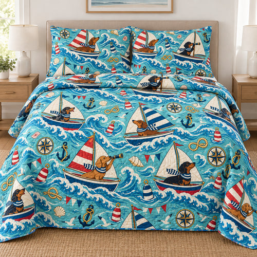 Sailor Sausage Dog Regatta Bedding Set