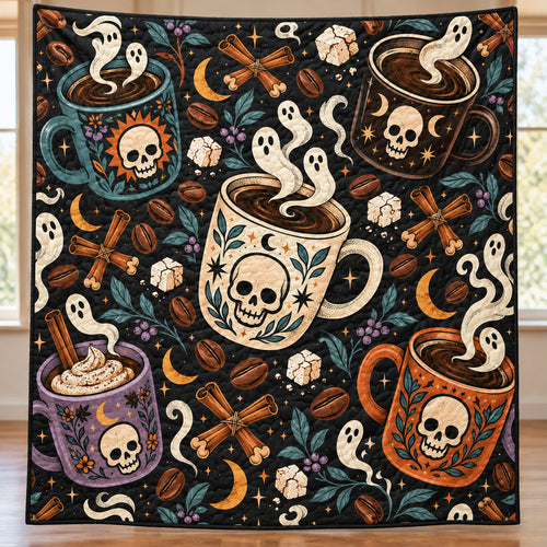 Graveyard Shift Roast Quilt Blanket