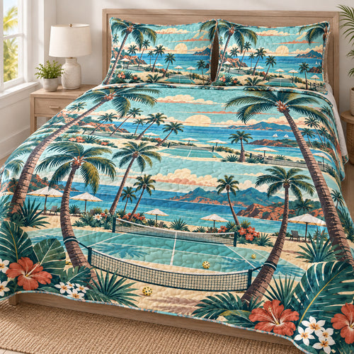 Palm Court Horizon Bedding Set