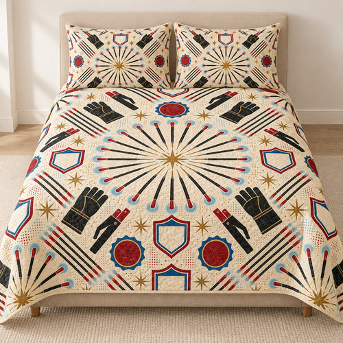 Arcburst Workshop Almanac Bedding Set