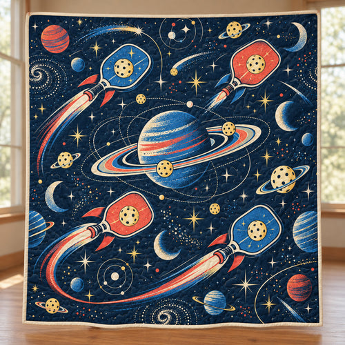 Orbital Dink Odyssey Quilt Blanket