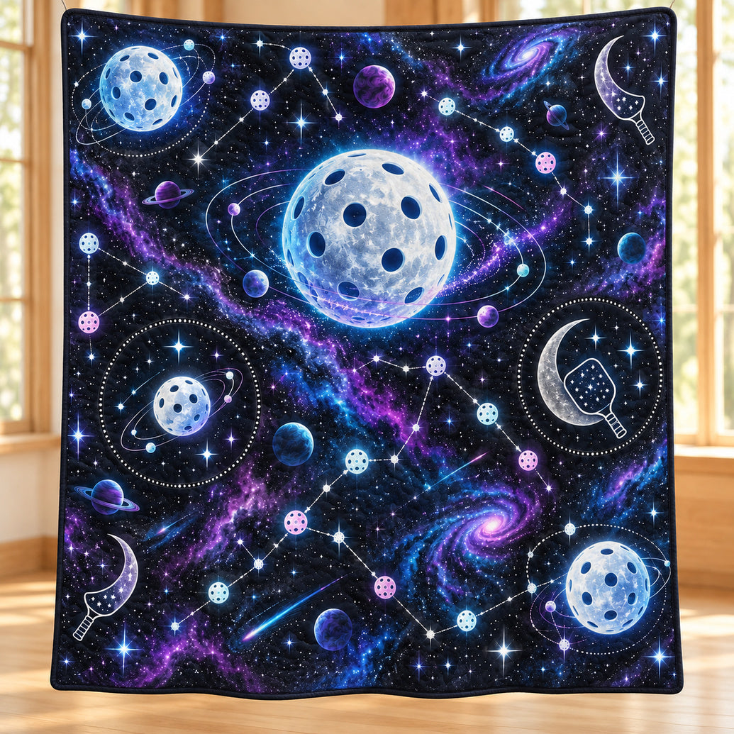 Moonball Atlas Quilt Blanket