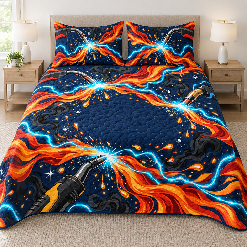 Cyan Torch Emberstream Bedding Set