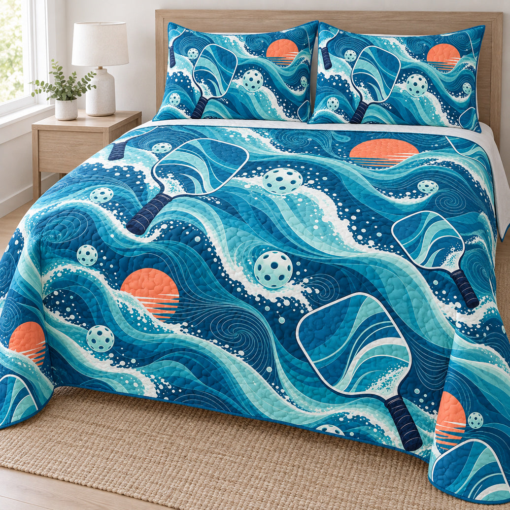 Tidal Swing Currents Bedding Set