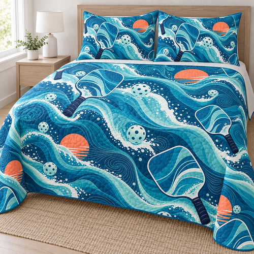 Tidal Swing Currents Bedding Set
