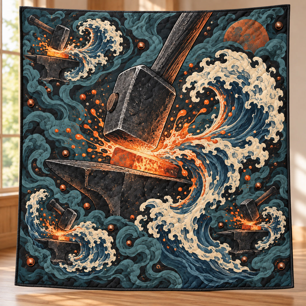 Hammerwave Foundry Tide Quilt Blanket