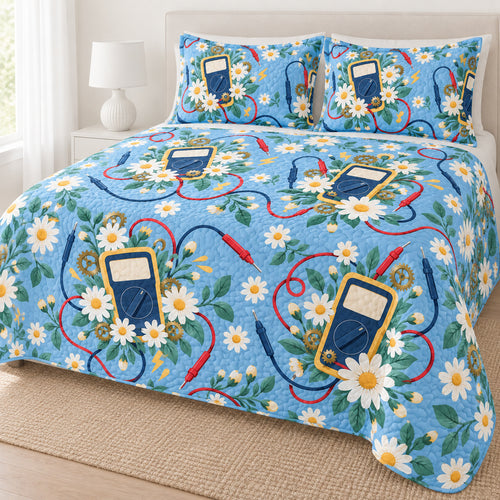 Daisy Meter Workshop Bedding Set