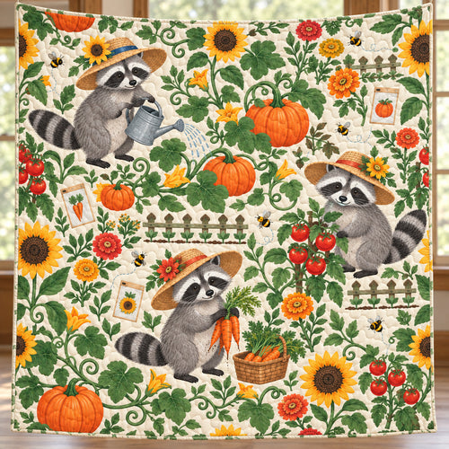 Pumpkin Plot Pals Quilt Blanket