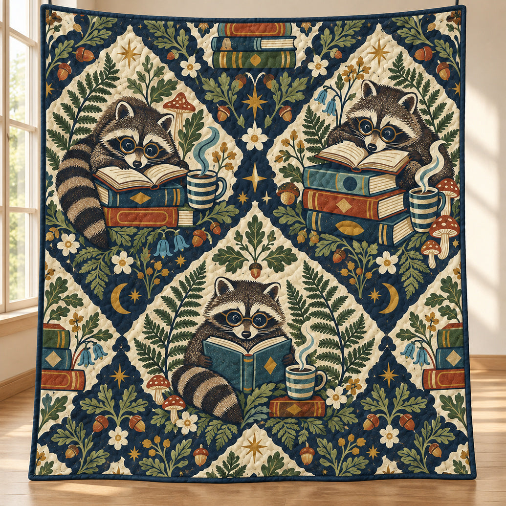 Moonlight Margin Readers Quilt Blanket