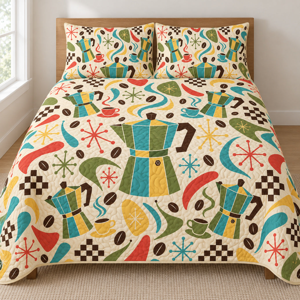 Atomic Moka Social Bedding Set