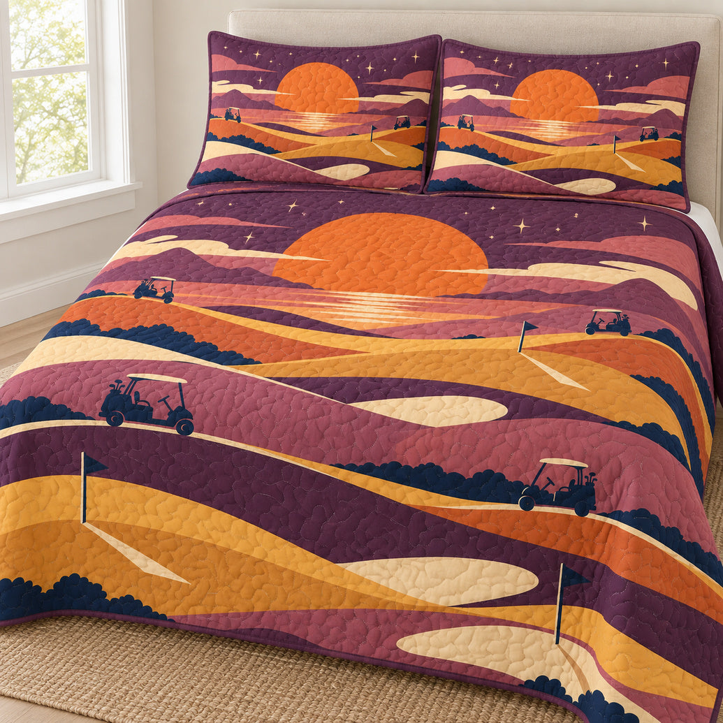 Dusk Cart Horizon Bedding Set