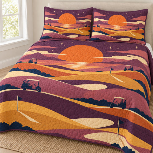 Dusk Cart Horizon Bedding Set