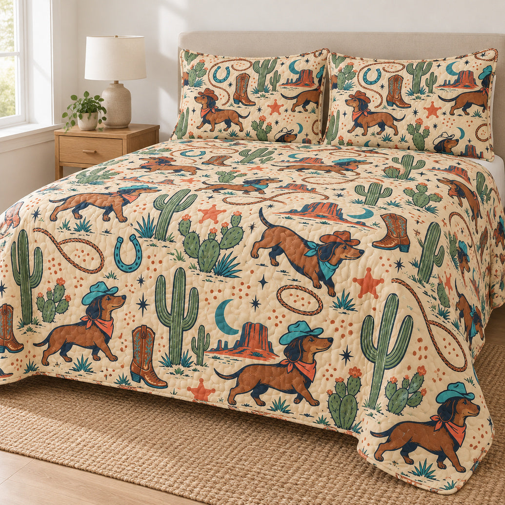 Desert Longdog Roundup Bedding Set