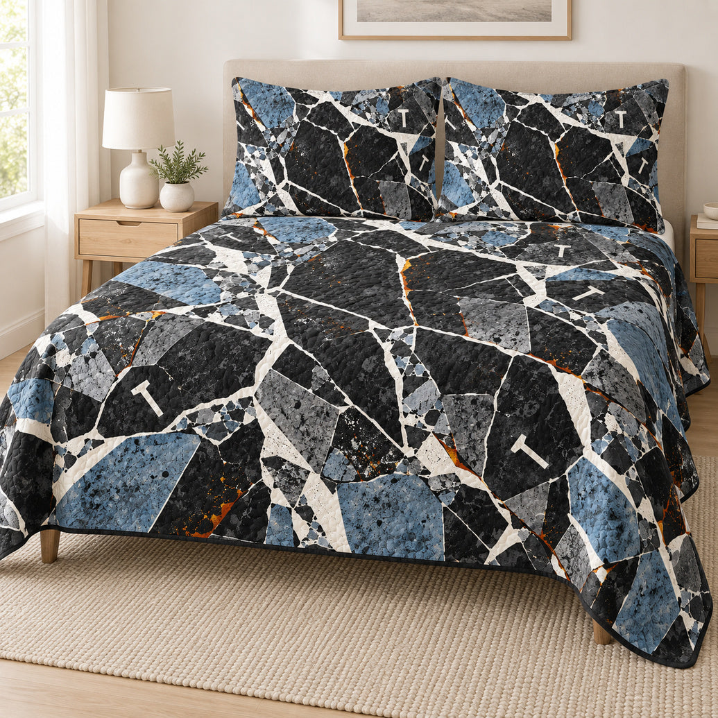 Ember Fracture Atlas Bedding Set