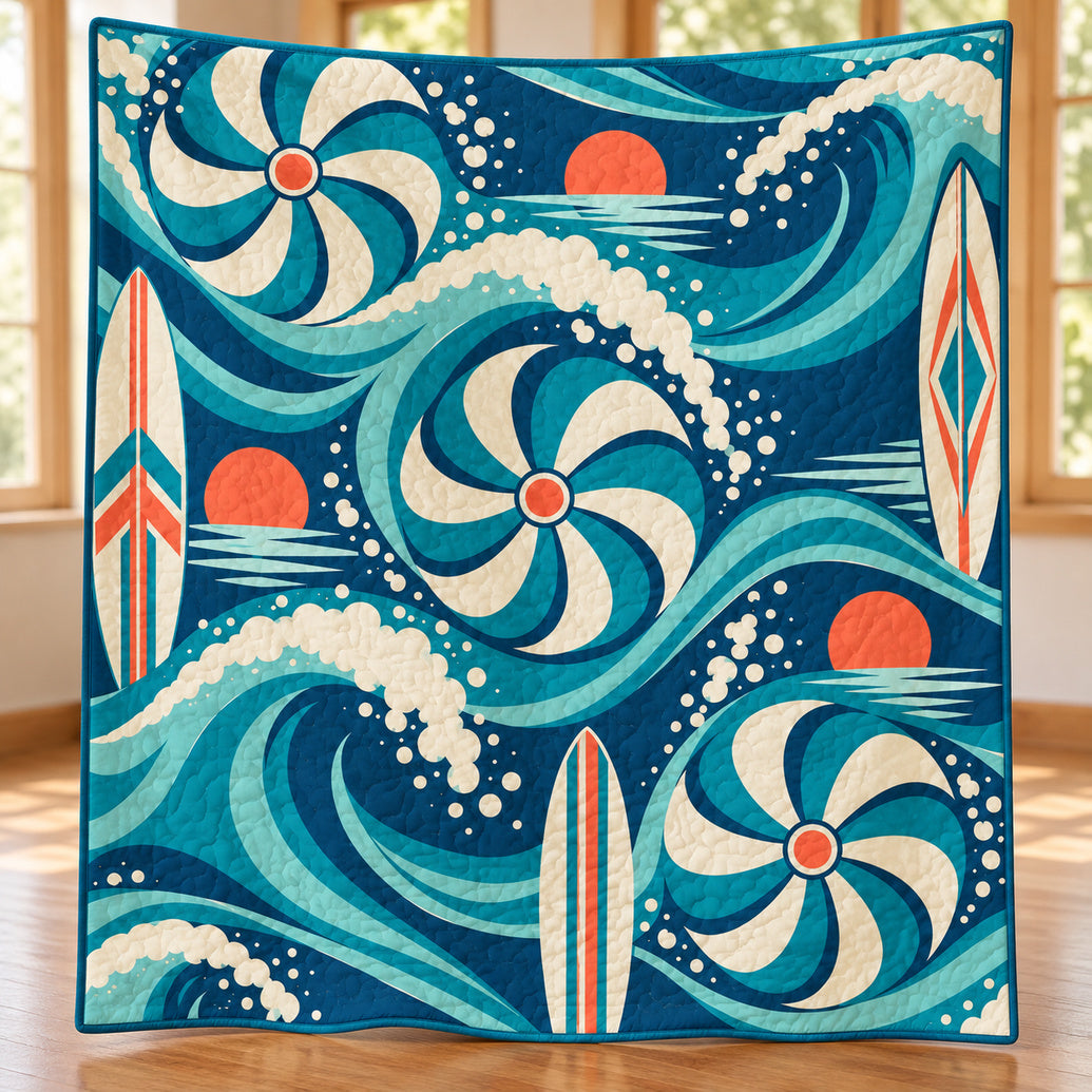 Fanboard Breakers Quilt Blanket