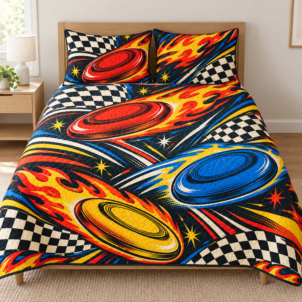Fireline Disc Dash Bedding Set