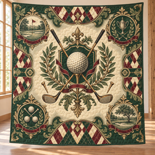 Hickory Crest Fairway Quilt Blanket