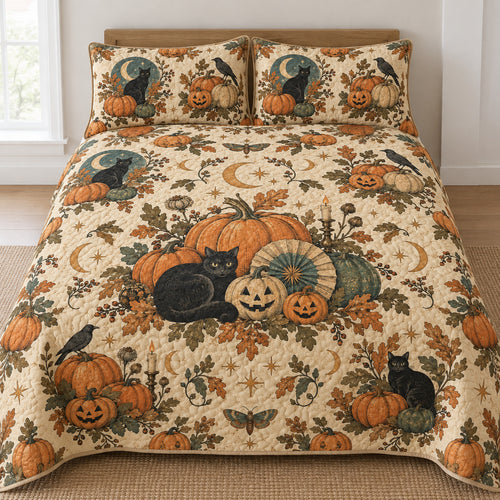 Heirloom Pumpkin Parlor Bedding Set