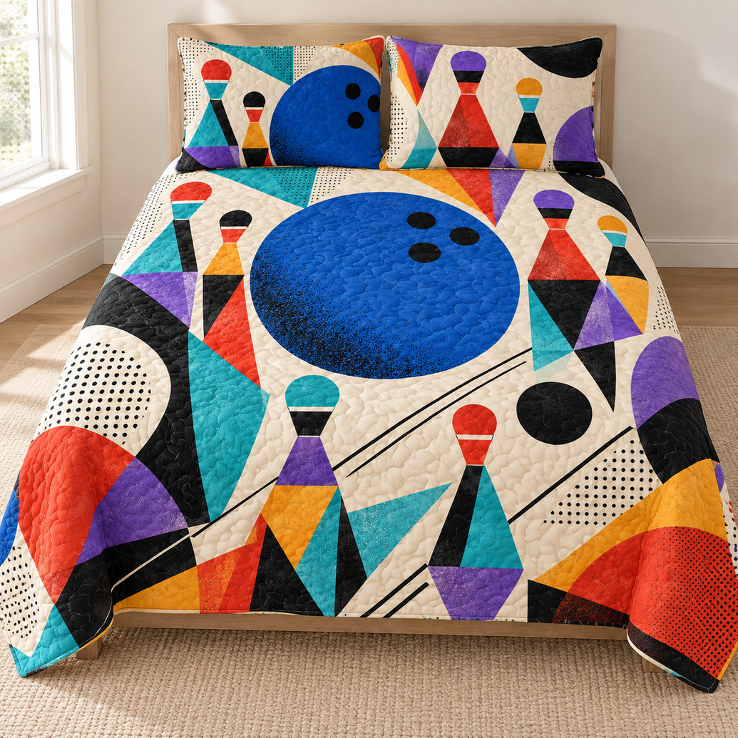 Prism Pin Rhythm Bedding Set