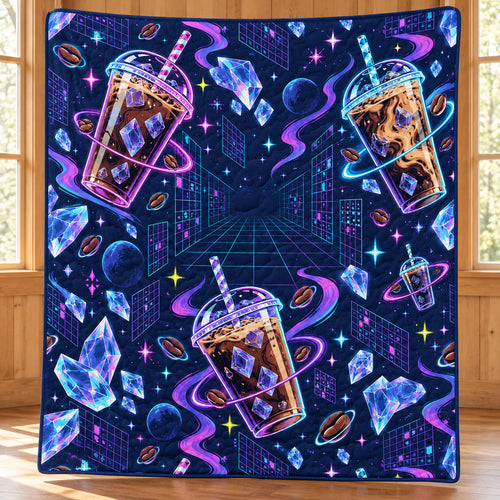 Afterhours Ice Grid Quilt Blanket