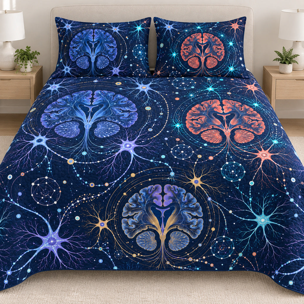 Neural Mosaic Atlas Bedding Set