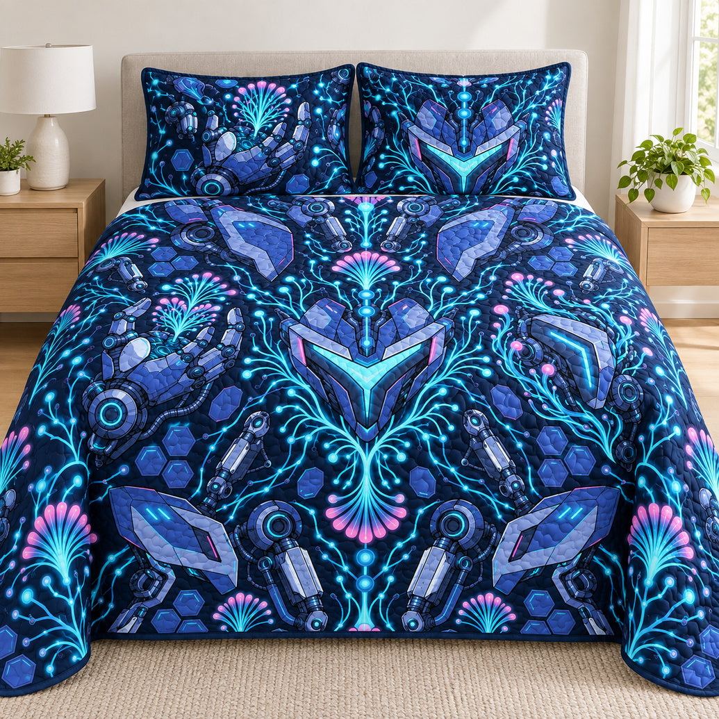 Circuit Reef Mecha Bedding Set