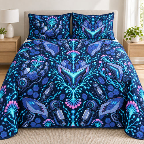 Circuit Reef Mecha Bedding Set