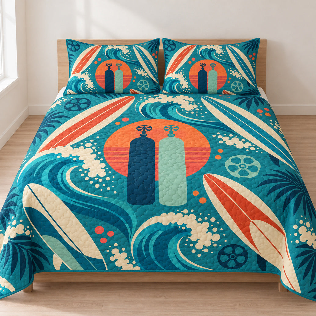 Sunbreak Cylinder Coast Bedding Set