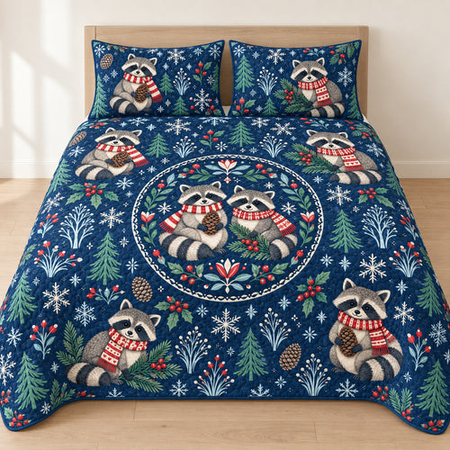 Snowcap Pinecone Prowlers Bedding Set
