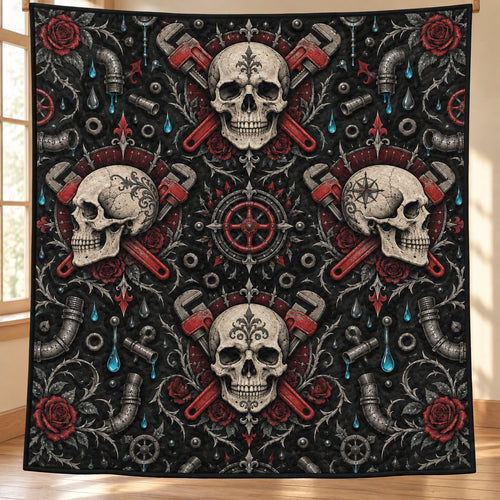 Nightshift Wrench Reliquary Quilt Blanket