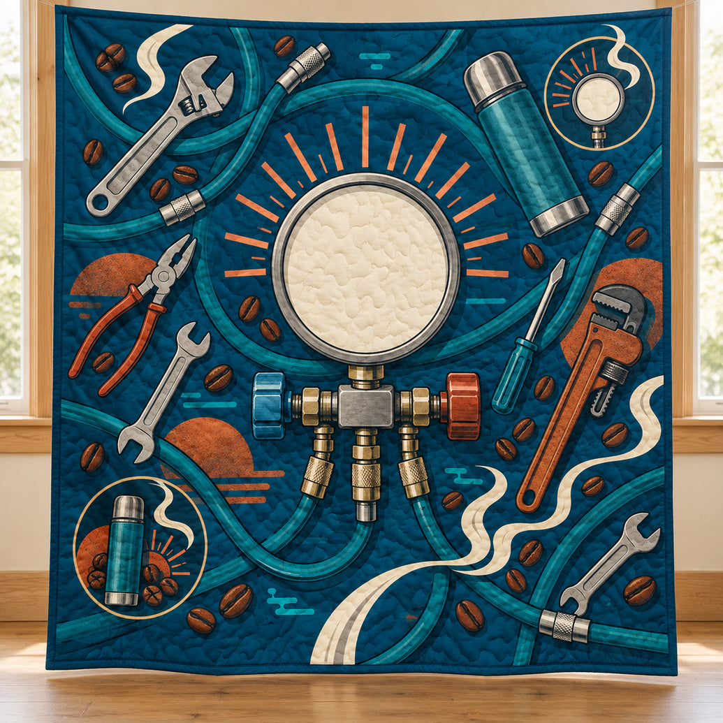 Dawn Gauge Still Life Quilt Blanket